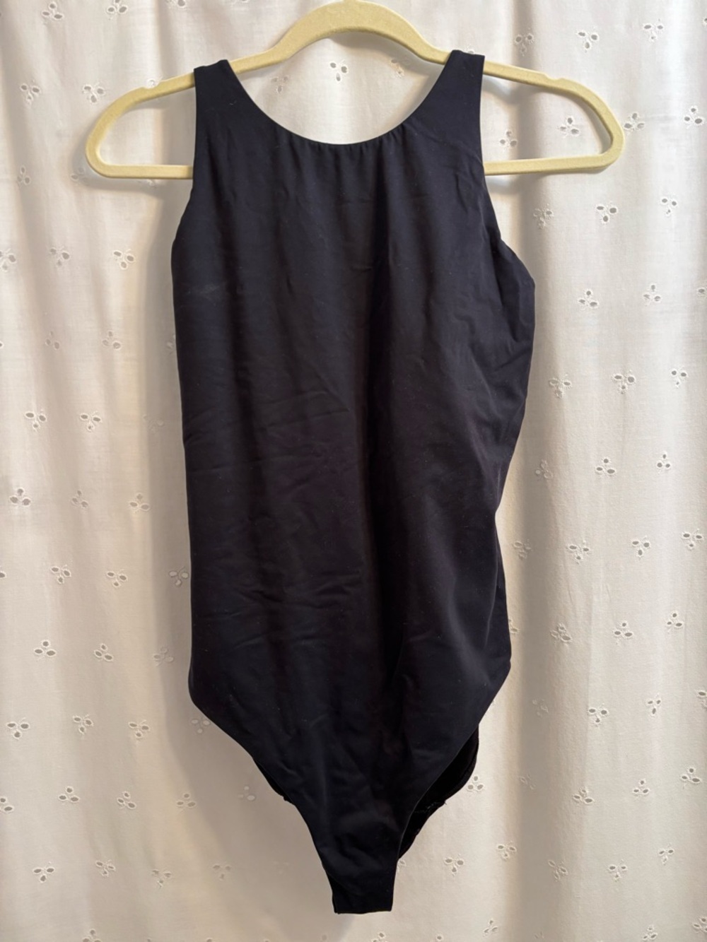 Classic Black One-Piece Swimsuit - Sleek Coverage